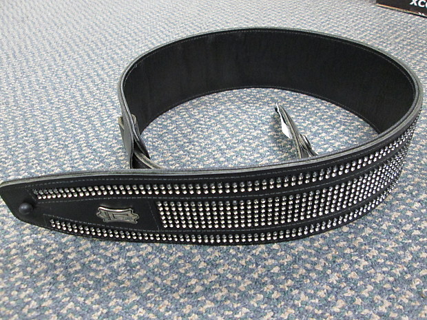 Rhinestone guitar sale strap