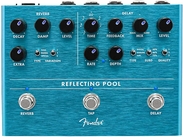 ギター REFLECTING POOL DELAY & REVERB Fender Reflecting Pool Delay & Reverb | Reverb