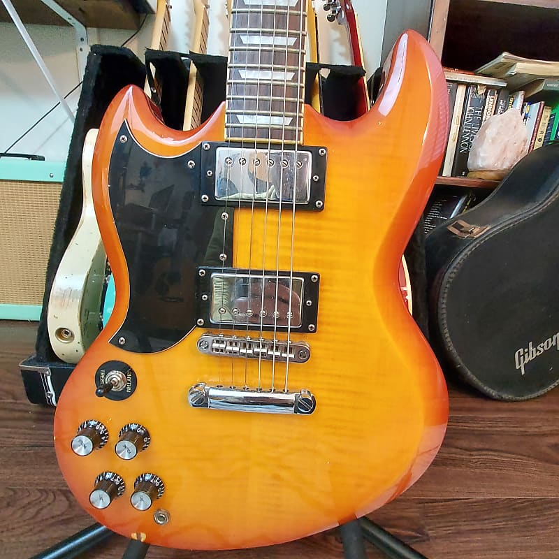 Agile Valkyrie III Sunburst Left Handed Guitar Reverb