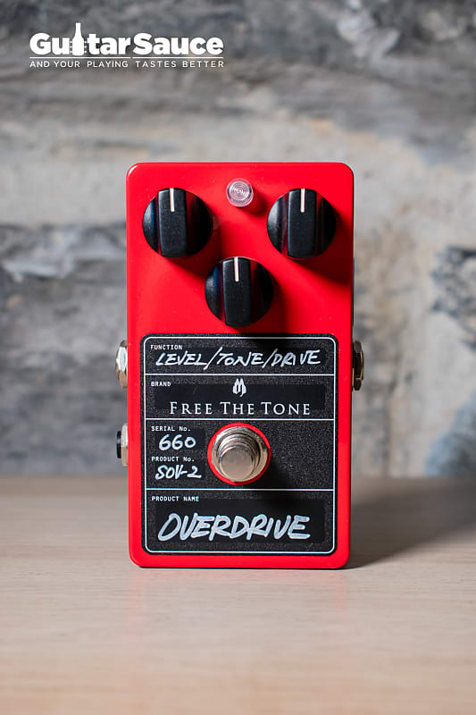 Free The Tone SOV-2 Overdrive Red SOV2 (Cod.58NP) | Reverb Bulgaria