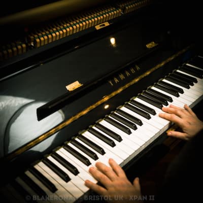 Yamaha u3 upright piano 19XX - Black Perfect Condition image 12