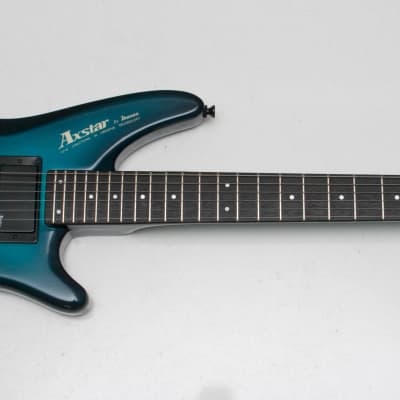 1986 Ibanez Axstar AX70, Made in Japan - rare set neck model in rare colour image 3