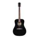 Fender CD-60 Dreadnought V3 6-String Acoustic Guitar with Case (Black)