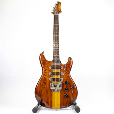 1979 Greco GOII750 Electric Guitar w/ Neck Through Construction, Versatile Electronics, Hybrid Bone/Brass Nut Gigbag image 2