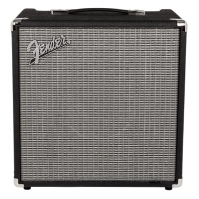 Fender Rumble 40 120V Amplifier with Lightweight Plywood Construction and 10-Inch Fender Special Design Speaker (Black and Silver) for sale