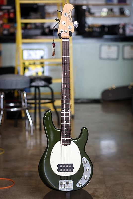 Mint Ernie Ball Music Man StingRay Special 4 H 2025 - Fallout Green image 1