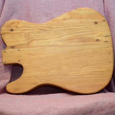 Thinline Telecaster Partscaster Red Pine/Ash Body image 2