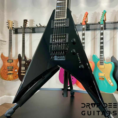 Jackson USA Select King V KV2 Electric Guitar w/ Case-Gloss Black image 4