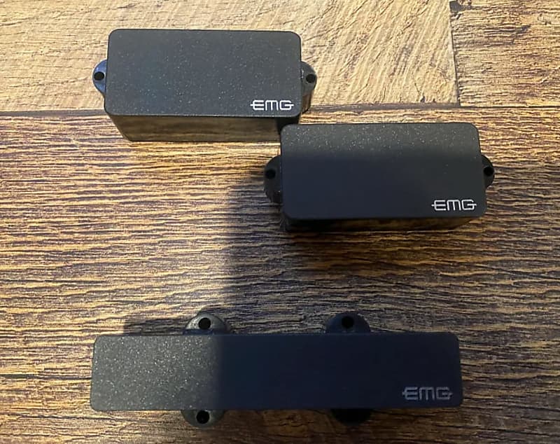 EMG EMG-PJ Active Bass Pickup Set Black | Guitar Center