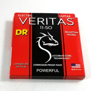 DR VTE-11 Veritas Electric Guitar Strings - Heavy (11-50)