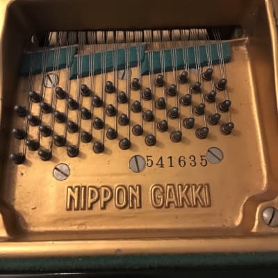 Vintage 1966 Yamaha G1 Nippon Baby Grand Piano ⚜️ Perfect image 5