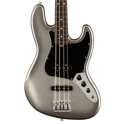 Used Fender American Professional II Jazz Bass - Mercury w/ Rosewood FB image 3