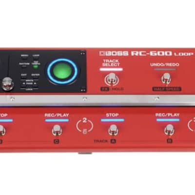 Boss RC-600 Loop Station 2021 - Present - Red image 1