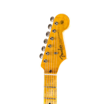 Fender Custom Shop Masterbuilt Todd Krause 1956 Stratocaster Heavy Relic - Wide 2 Tone Sunburst (583) image 15