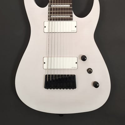 Agile 9 String Electric Guitar Septor Elite 930 EB EMG White Satin for sale
