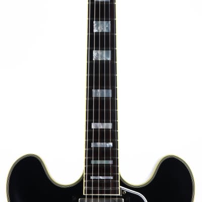 PROTOTYPE! 2017 Gibson Memphis Artist Proto Shinichi Ubukata Ebony Black ES-355 - Trini Lopez Diamond F-Holes DG-335, Bigsby image 9
