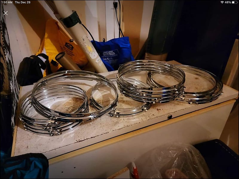 Pearl Drum Hoops 2021 Chrome Reverb