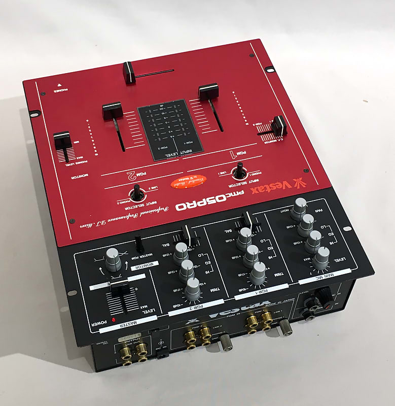 Vestax PMC-05 Pro QBert Limited Model DJ Mixer Red/ Black
