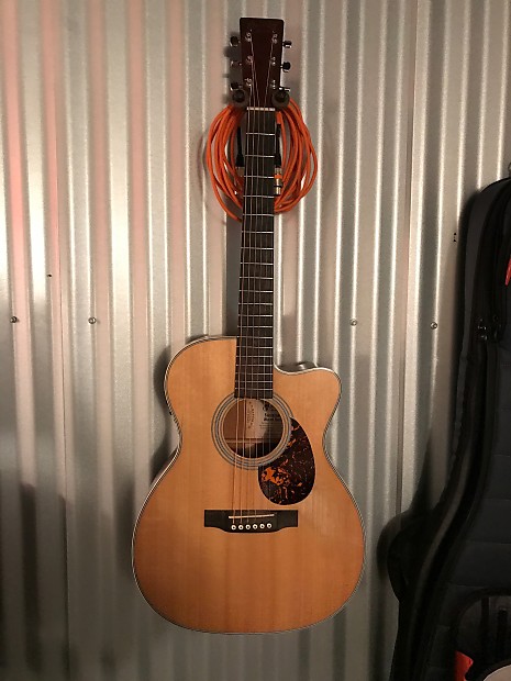 Martin OMC GTE Cherry Back and Sides Acoustic Electric Guitar
