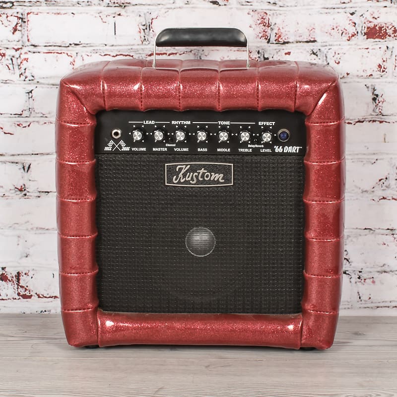 Kustom 66 Dart Combo Amplifier 10W Red x3724 (USED) Reverb