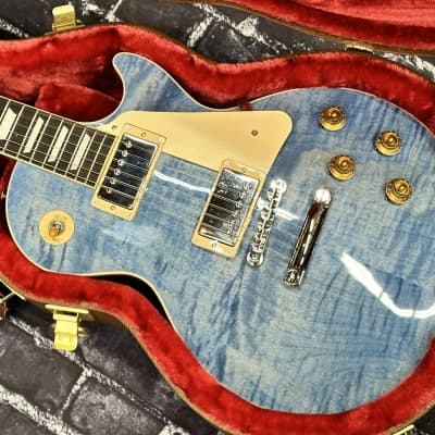 Gibson Les Paul Standard '50s Figured Top Ocean Blue 2023 New Unplayed Auth Dlr 9lb2oz #124 image 12