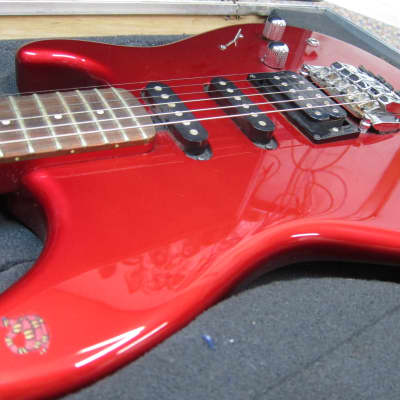 Vintage Yamaha SE-350 Guitar, Cherry Red 3 Pickups, Double Locking Tremelo, Ex Quality, Nice Conditi image 2