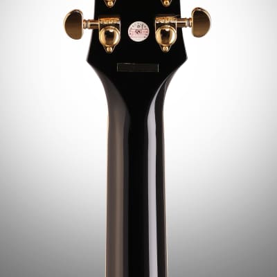 Epiphone J-200 EC Studio Acoustic-Electric Guitar, Black image 8