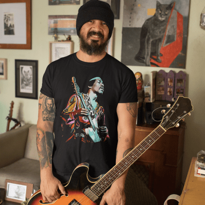 Jimi Hendrix Band of Gypsys  t-shirt, Hendrix Shirt, Concert Shirt, Concert Tees image 1