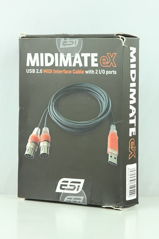 ESI MIDIMATE eX Midi interface Reverb