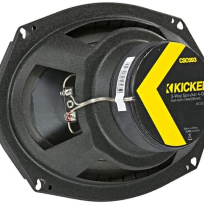 Kicker 46CSC6934 Car Audio 6x9 3-Way Full Range Stereo Speakers Pair CSC693 image 7