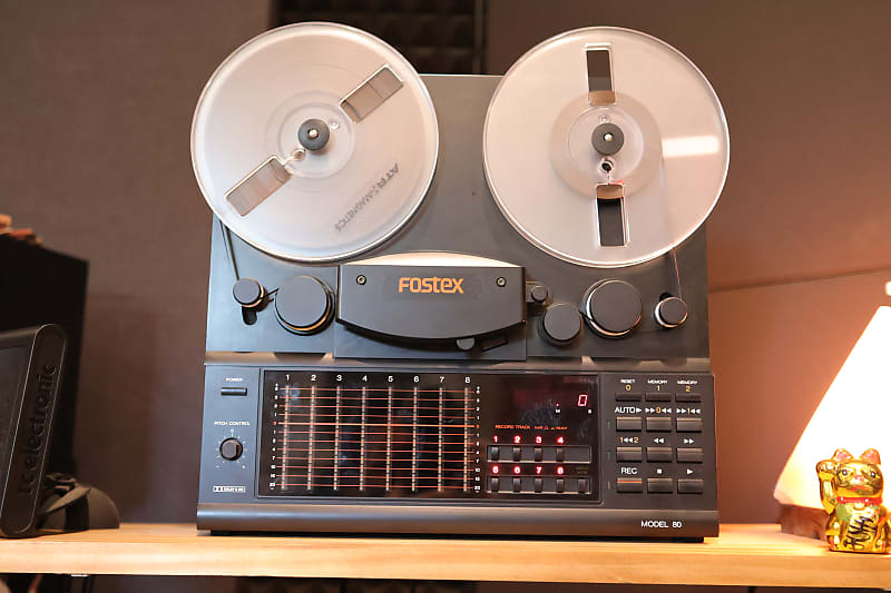 Fostex Model 80 1/4 8-Track Reel to Reel Tape Recorder