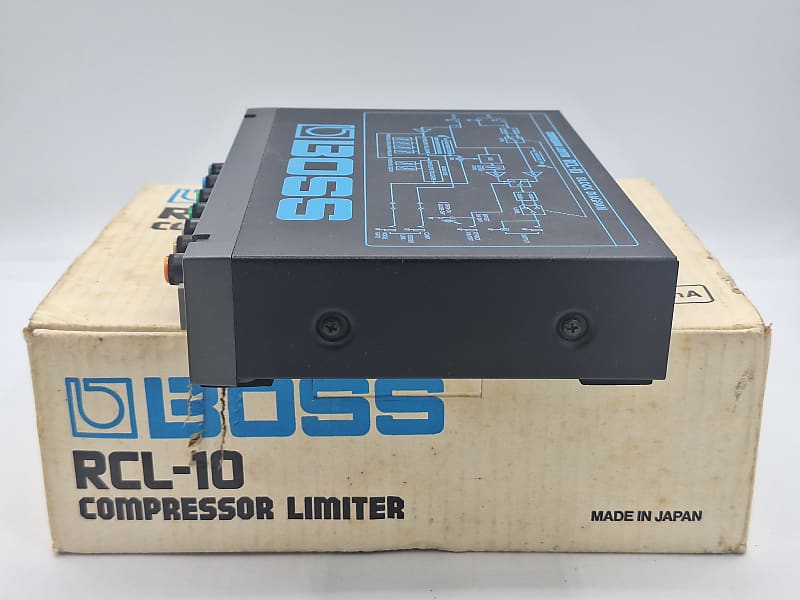 【稀少ビンテージ】 BOSS COMPRESSER LIMITER RCL-10 Boss RCL-10 Compressor Limiter 80's Vintage Half Rack Signal