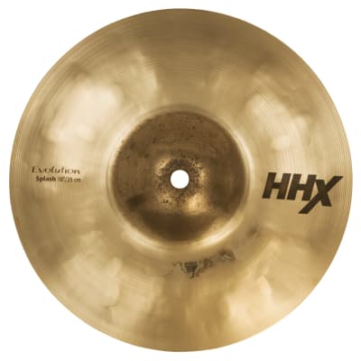 Sabian 10" HHX Evolution Splash Brilliant Cymbal 11005XEB image 1