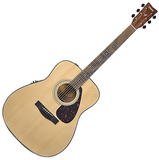 Yamaha FX325A Acoustic/Electric Guitar Natural image 1