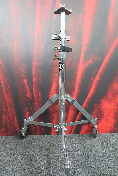 Latin Percussion LP290B Double Collapsible Conga Stand w/ Wheels image 1