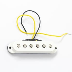 Fender Stock Middle Pickup From MIM Standard Stratocaster, Off White image 2