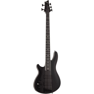 Schecter SLS Evil Twin-5 Left-Handed Satin Black