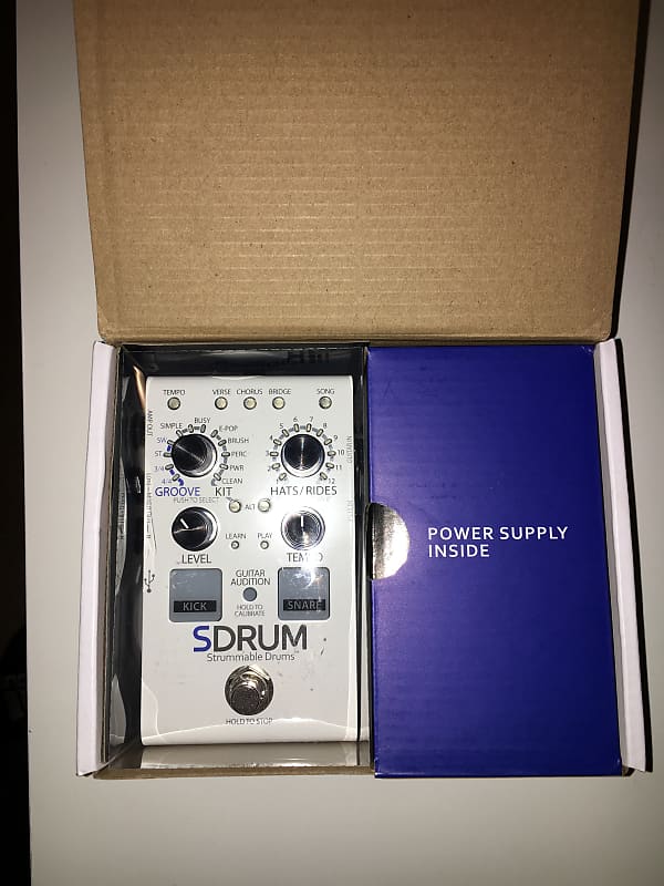 Digitech SDRUM AutoDrummer Pedal Like New Reverb