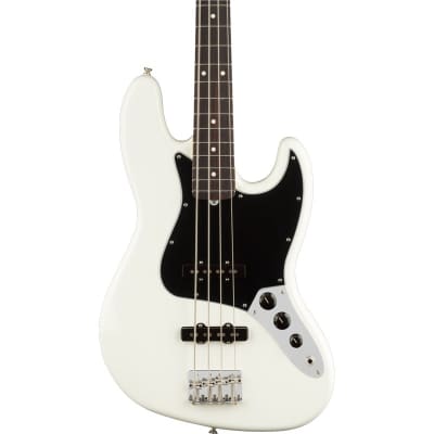 Fender American Performer Jazz Bass, Rosewood, Arctic White for sale