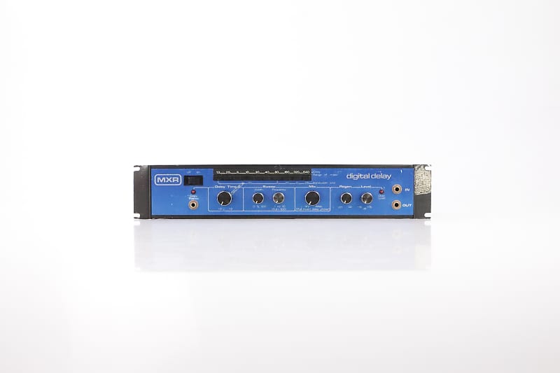 MXR 113 Digital Delay Blue Face Rack Unit #35619