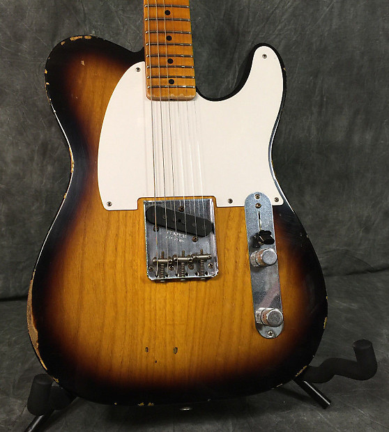 Fender 1955 Esquire Relic wTelecaster conversion kit 2015 2 Reverb