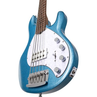 STERLING BY MUSIC MAN - RAY35-BSK-M1 - Basse électrique Ray35 Blue Sparkle image 7