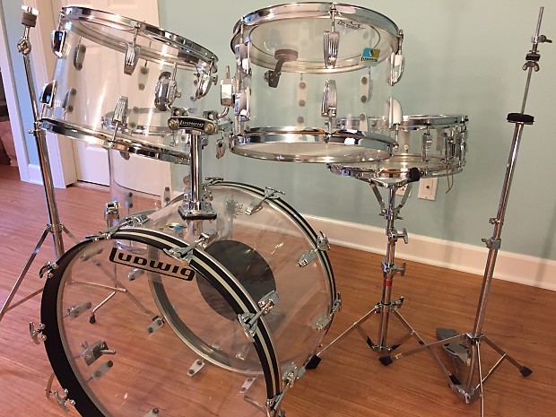 70's ludwig shop vistalite drums