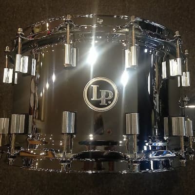LP Latin Percussion LP8514BS-SS 8x14" Stainless Steel Banda Snare Drum image 2