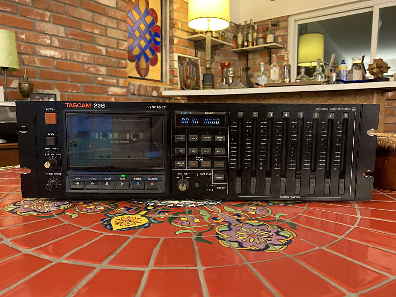 TASCAM 238 Syncaset 8 track Cassette Recorder Reverb