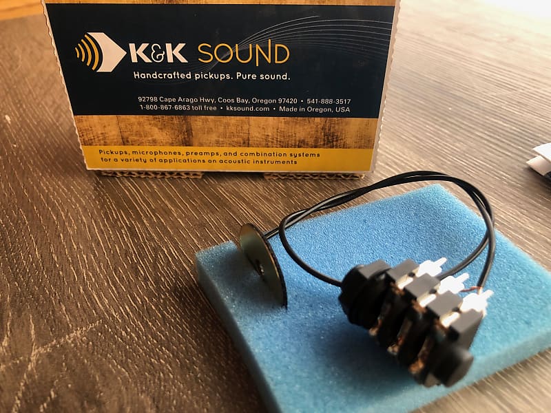 K&K Sound Pure Resonator SB Pickup Reverb