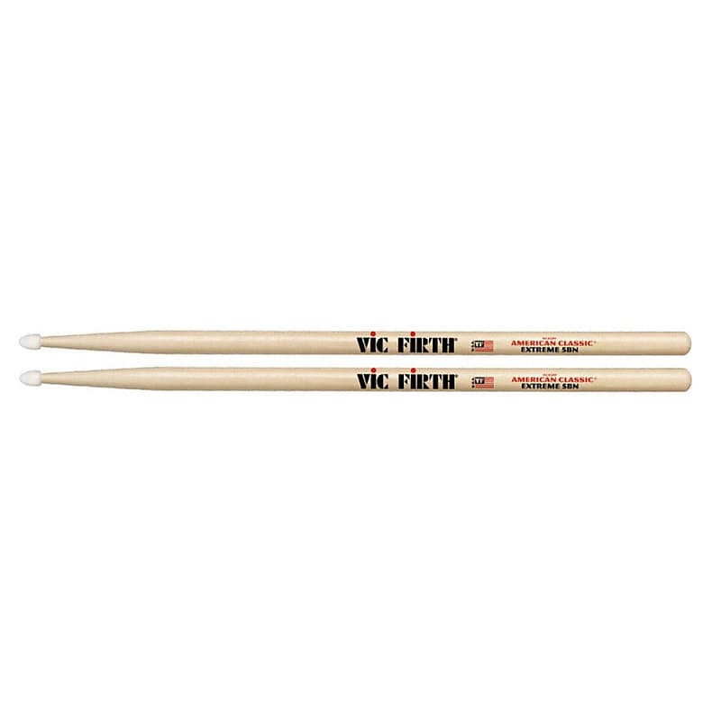 Vic Firth American Classic Extreme 5BN  Nylon Tip Drum Sticks image 1