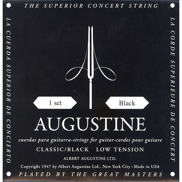 Augustine Nylon Classical Guitar Strings - Low Tension imagen 1