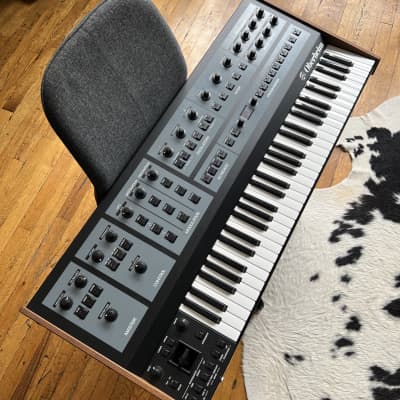 Oberheim OB-X8 61-Key 8-Voice Synthesizer 2022 - Present - Black with Wood Sides