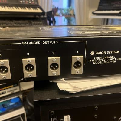 Simon Systems RDB-400, 4-channel direct box | Reverb